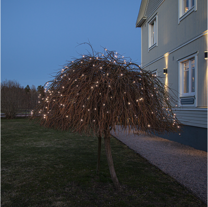 Juldekoration Utomhus Ljusnät Crispy Ice White 300x300 cm