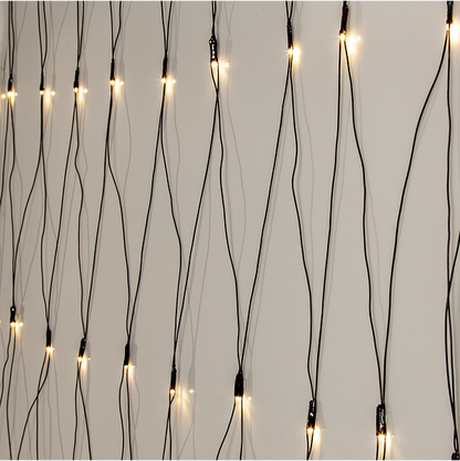 Juldekoration Utomhus Ljusnät Shiny Warm White 300x300 cm