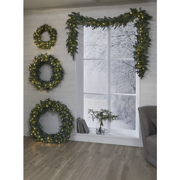 Juldekoration Utomhus Girland Greyland 300 cm