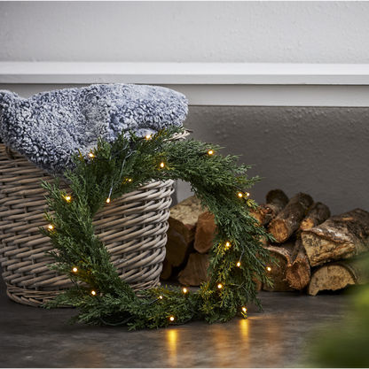 Juldekoration Utomhus Krans Thuja 40 cm