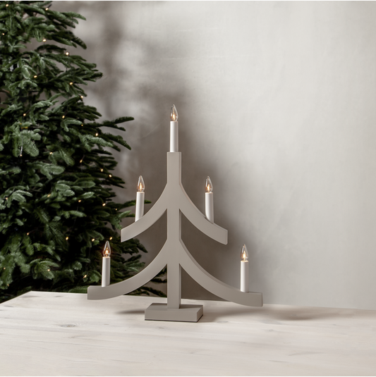 Adventsljusstake Pagod 40x8x47,50 cm beige