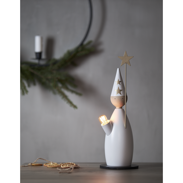 Adventsljusstake Stjärngosse 33 cm