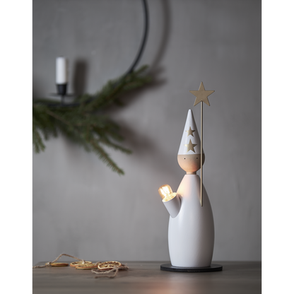 Adventsljusstake Stjärngosse 33 cm