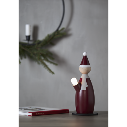 Adventsljusstake Nisse 28 cm