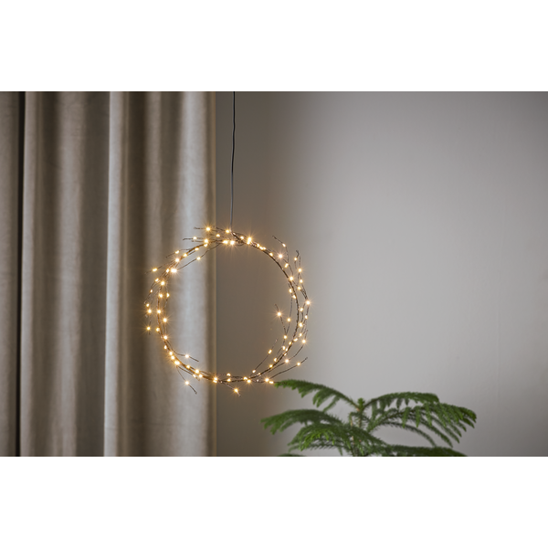 Belysning Jul Krans Nike 24x24 cm