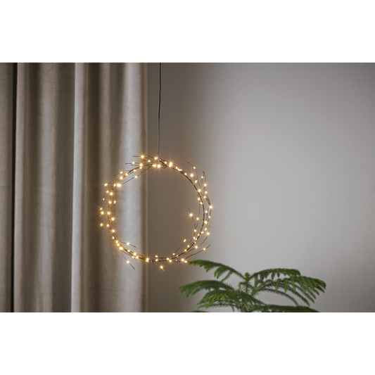 Belysning Jul Krans Nike 24x24 cm