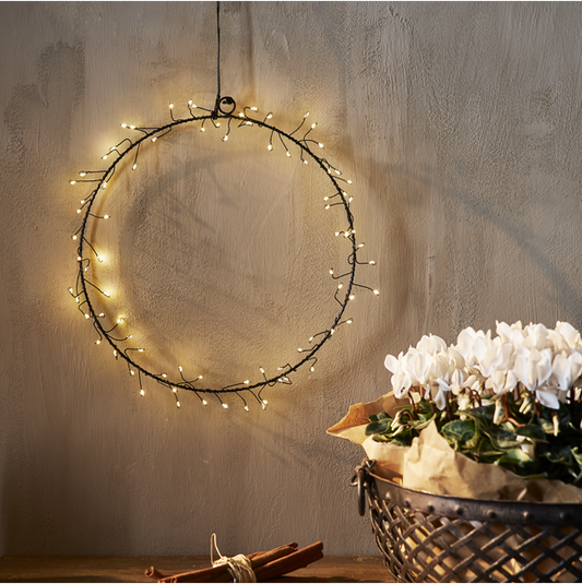 Belysning Jul Krans Nike 30x30 cm