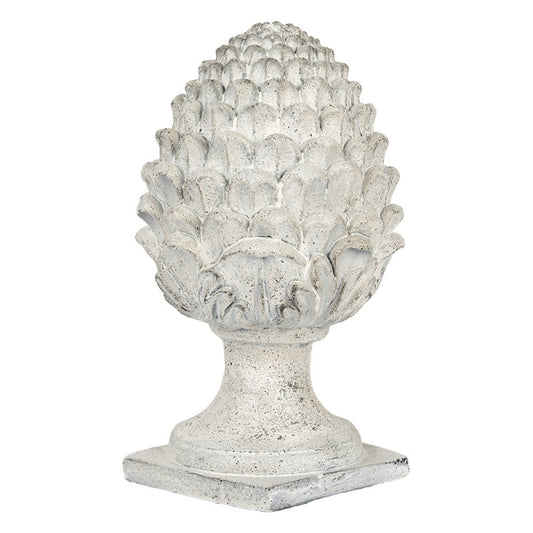 Dekoration ornament kotte Ø 23x41 cm beige
