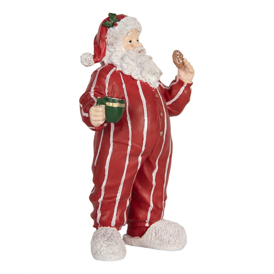 Juldekoration Inomhus Jultomte med pyjamas 31 cm