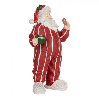 Juldekoration Inomhus Jultomte med pyjamas 31 cm