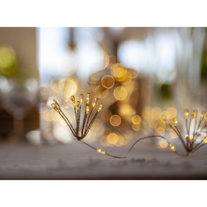 Div. belysning Ljusslinga Flower 140 cm