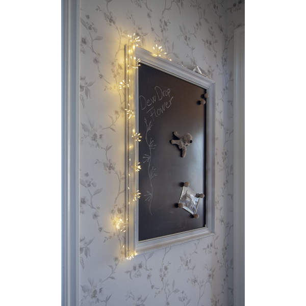 Div. belysning Ljusslinga Flower 140 cm