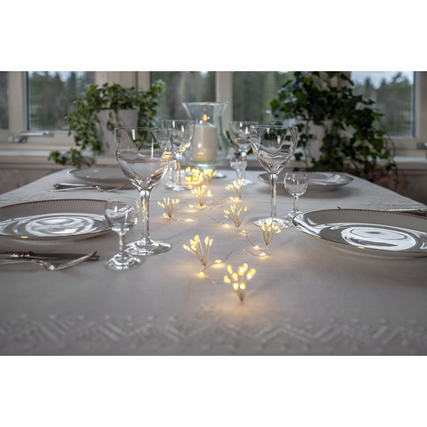 Div. belysning Ljusslinga Flower 140 cm