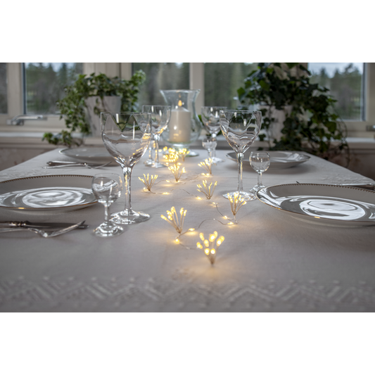 Div. belysning Ljusslinga Flower 140 cm