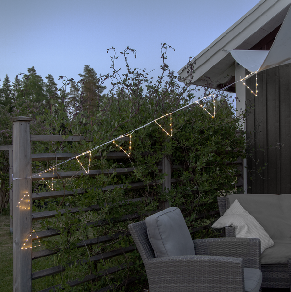 Div. belysning Ljusslinga Vimpel 240 cm