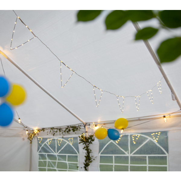 Div. belysning Ljusslinga Vimpel 240 cm