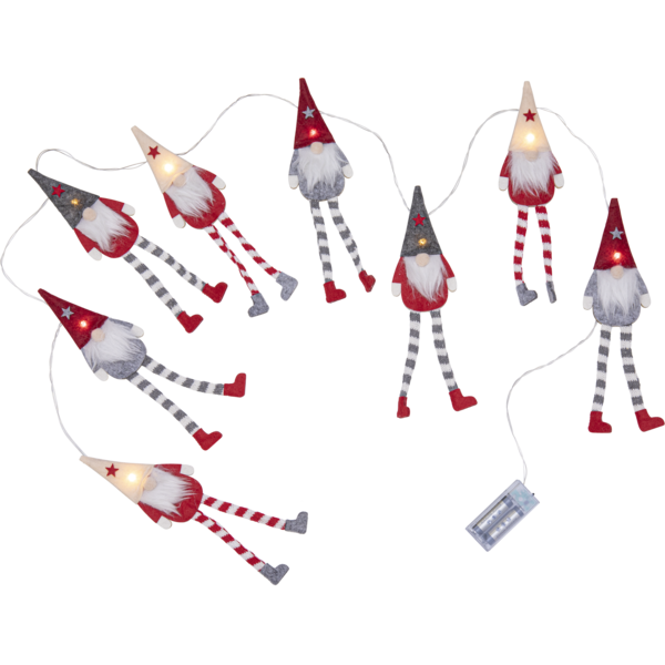 Belysning Jul Ljusslinga tomte 140 cm