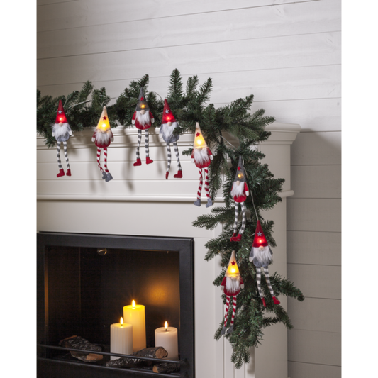 Belysning Jul Ljusslinga tomte 140 cm