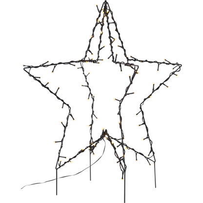 Juldekoration Utomhus Stjärna 60x55 cm