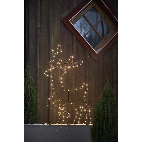 Juldekoration Utomhus Siluett Ren 50x88 cm