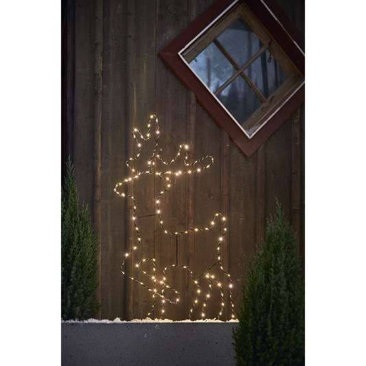 Juldekoration Utomhus Siluett Ren 50x88 cm