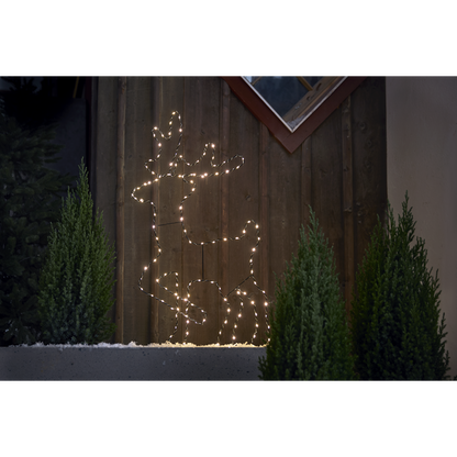 Juldekoration Utomhus Siluett Ren 50x88 cm