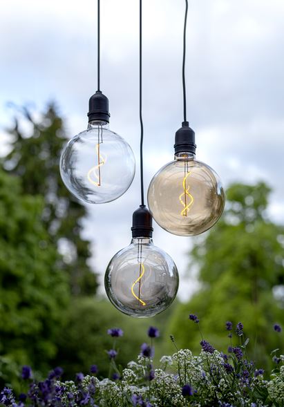 Div. belysning Hängande dekoration Bowl Transparent