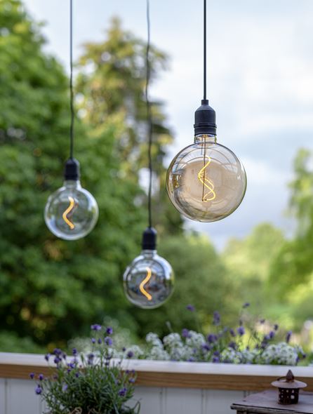 Div. belysning Hängande dekoration Bowl Svart