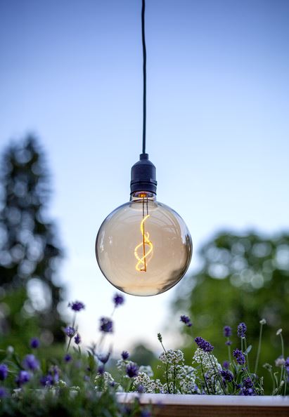 Div. belysning Hängande dekoration Bowl Amber