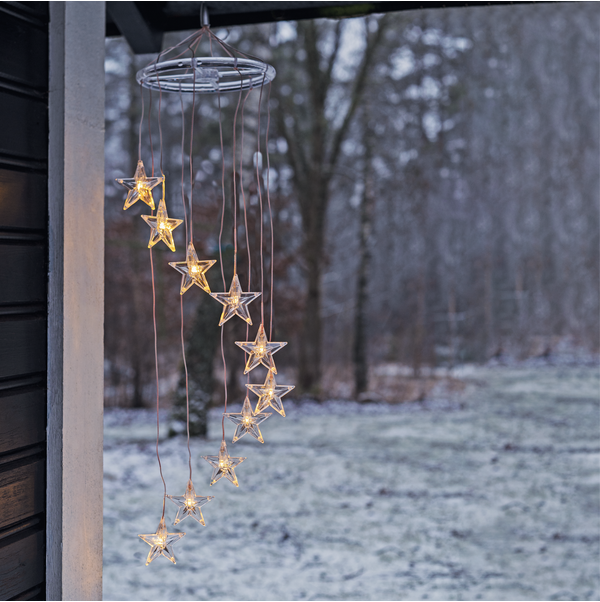 Juldekoration Utomhus Mobil stjärna 80 cm