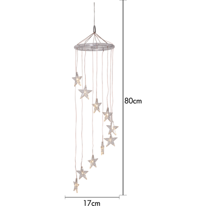 Juldekoration Utomhus Mobil stjärna 80 cm