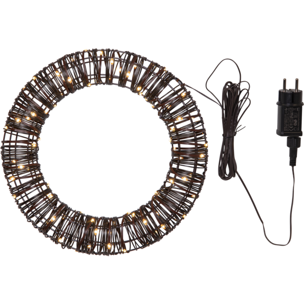 Juldekoration Utomhus Konstrotting Krans 40 cm