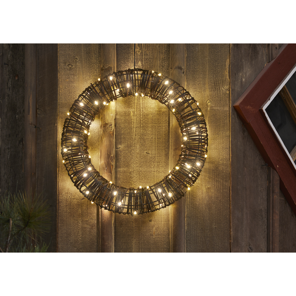 Juldekoration Utomhus Konstrotting Krans 40 cm
