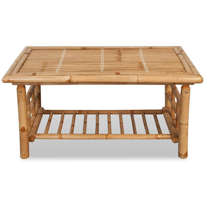 Soffbord Trä bambu 90x50x45 cm