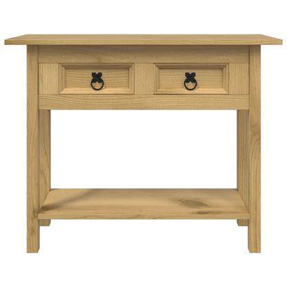 Avlastningsbord Konsollbord Trä mexikansk Coronastil furu 93x34,5x73 cm