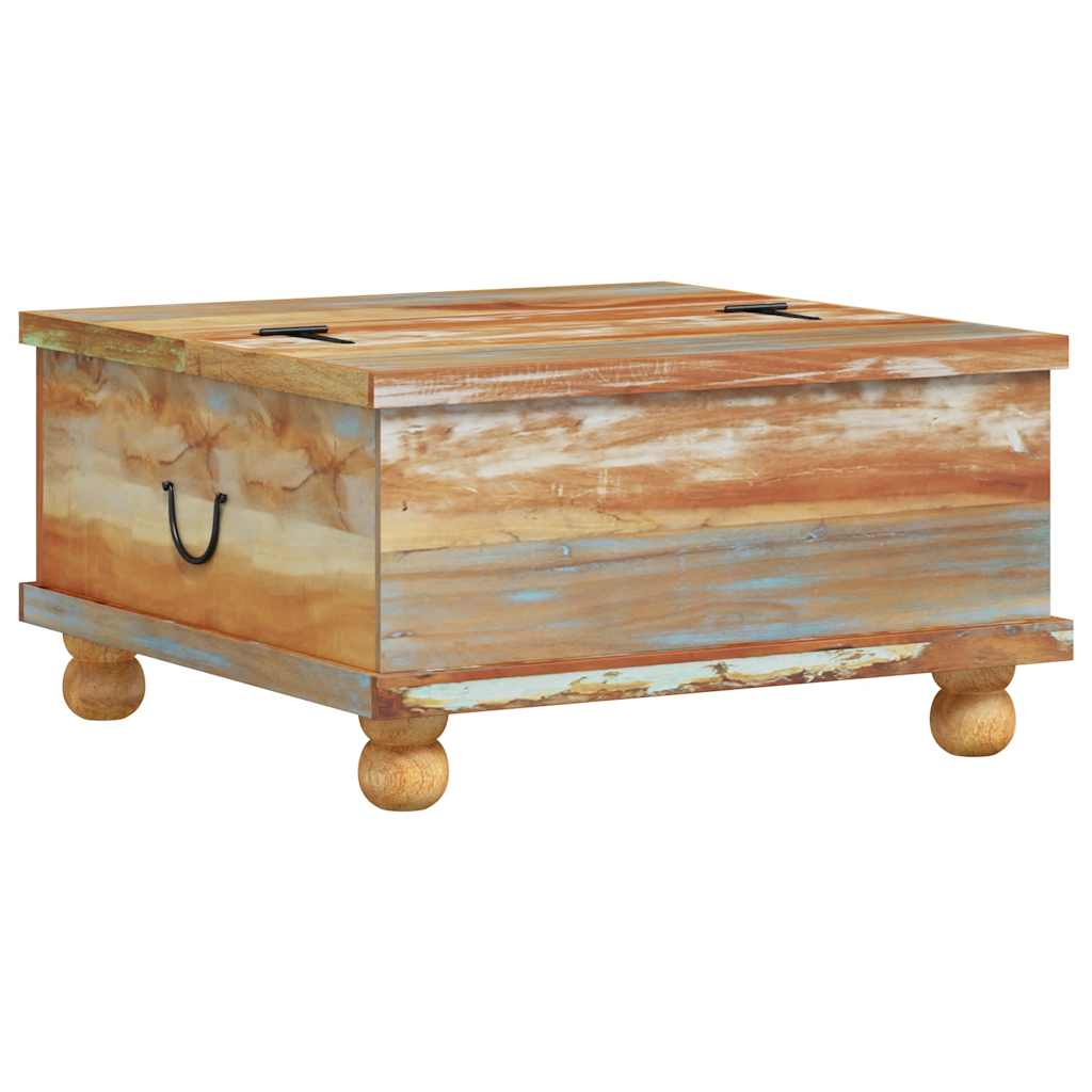 Soffbord Trä i återvunnet Trä 70x70x38 cm