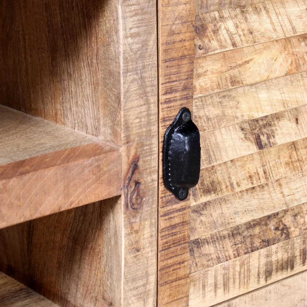 TV-Möbel Trä TV-Bänk mangoträ 120x30x50 cm