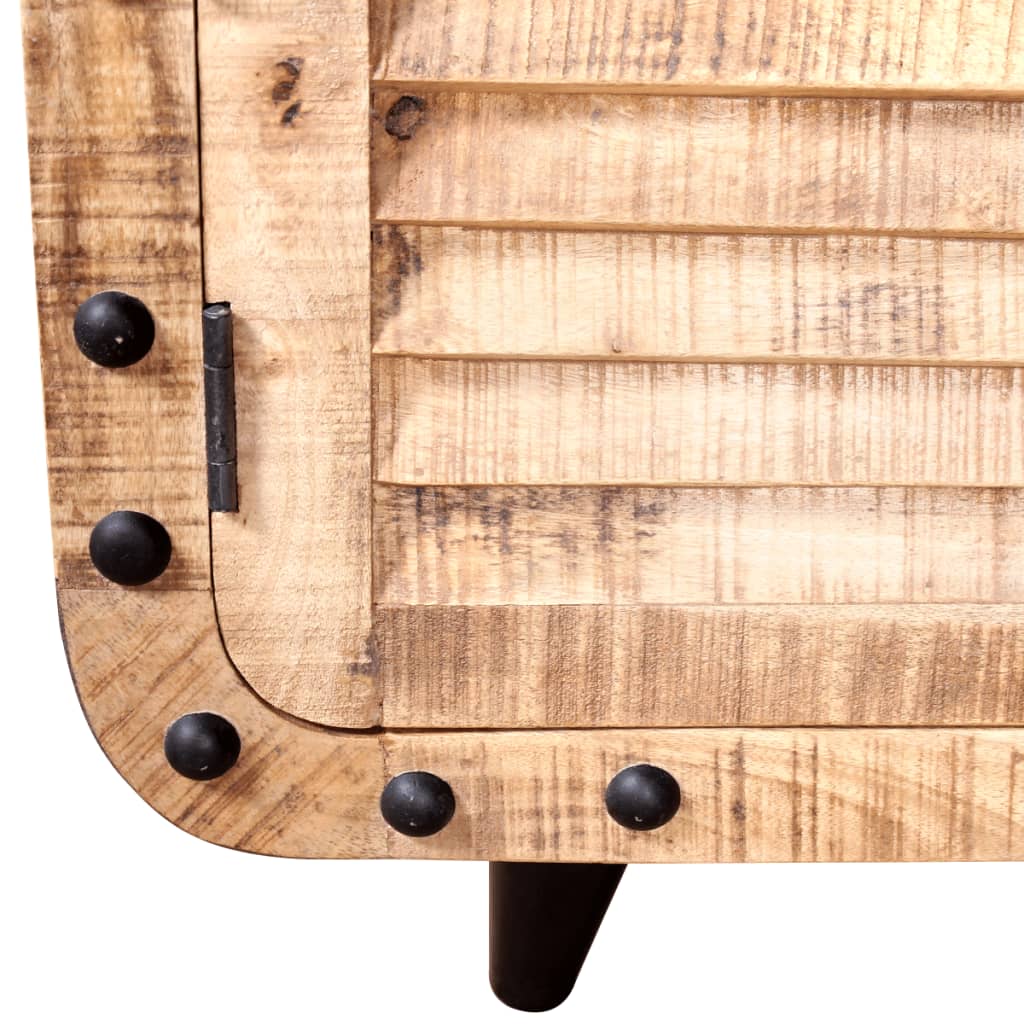 TV-Möbel Trä TV-Bänk mangoträ 120x30x50 cm