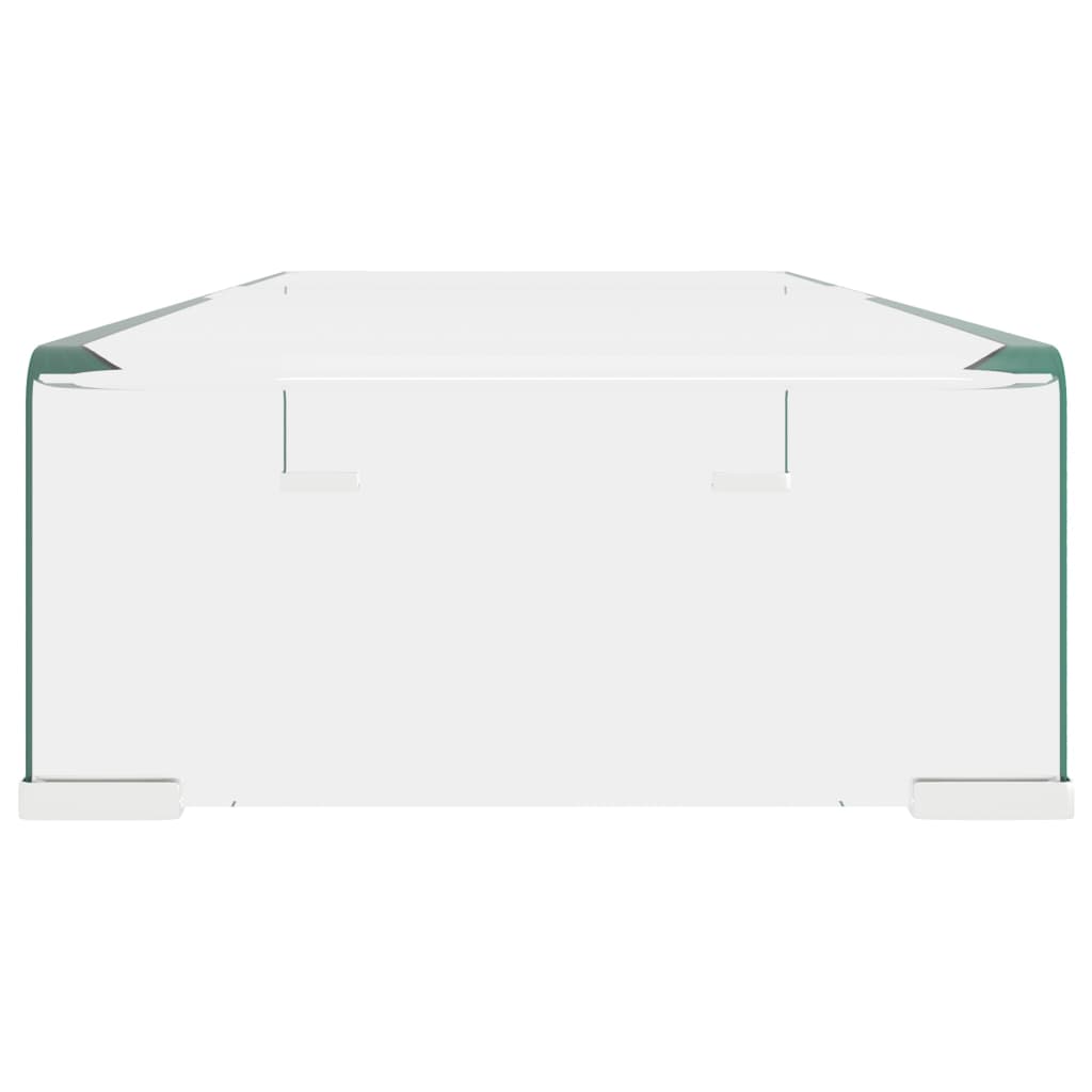 TV-Möbel DIV. TV-bord klarglas 70x30x13 cm