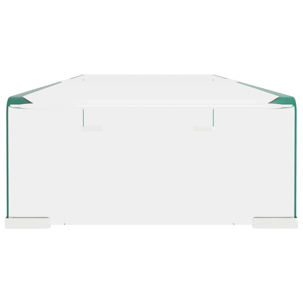 TV-Möbel DIV. TV-bord klarglas 80x30x13 cm