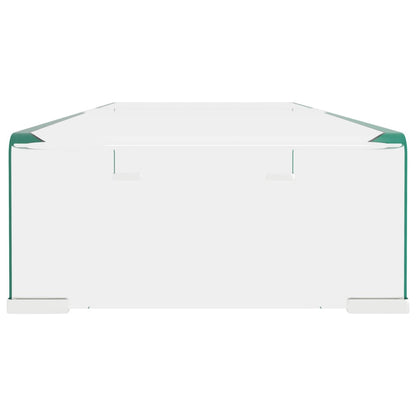 TV-Möbel DIV. TV-bord klarglas 80x30x13 cm