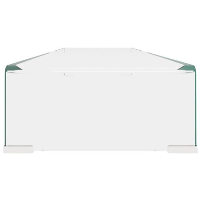 TV-Möbel DIV. TV-bord klarglas 120x30x13 cm