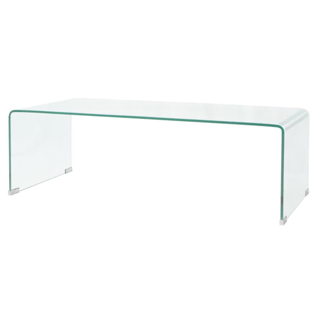 Soffbord DIV. i härdat glas 98x45x30 cm
