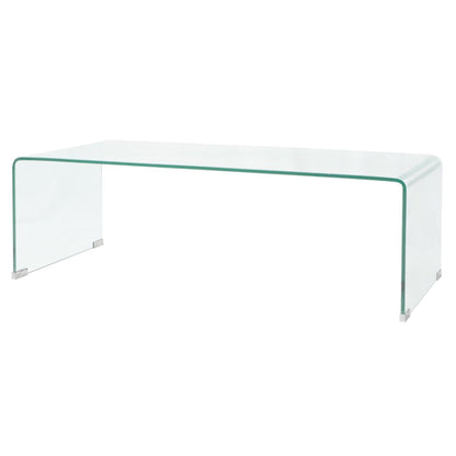 Soffbord DIV. i härdat glas 98x45x30 cm