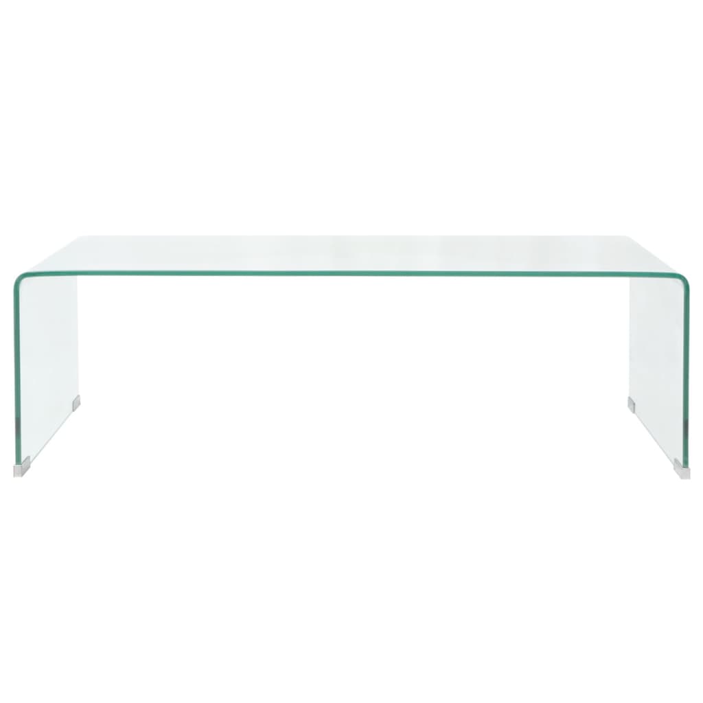 Soffbord DIV. i härdat glas 98x45x30 cm