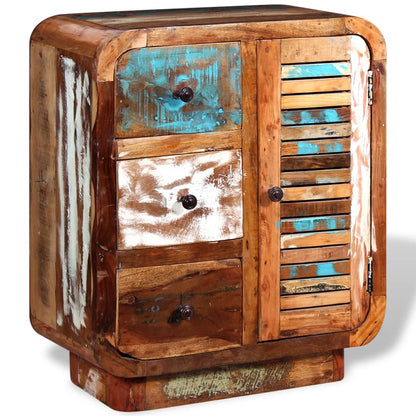 Skänk Trä massivt återvunnet trä