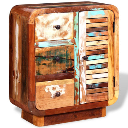 Skänk Trä massivt återvunnet trä