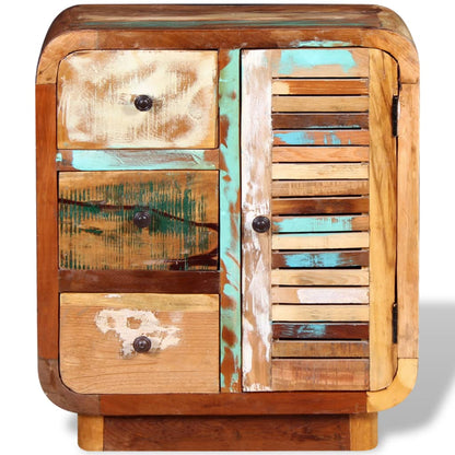 Skänk Trä massivt återvunnet trä