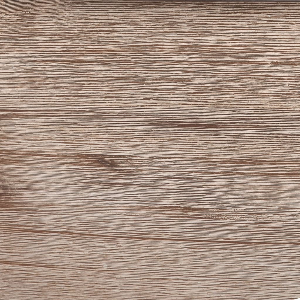 TV-Möbel Trä TV-Bänk i massivt borstat akaciaträ 140x38x40 cm