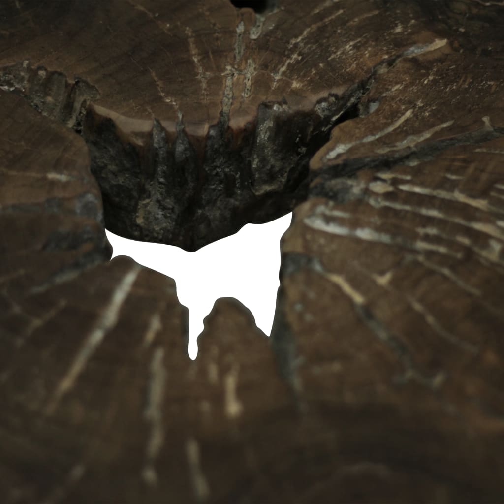 Soffbord Trä i äkta teak 80x70x38 cm